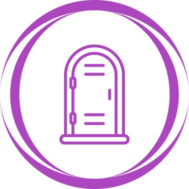 Acil tuvalet. Web simgesi basit illüstrasyon