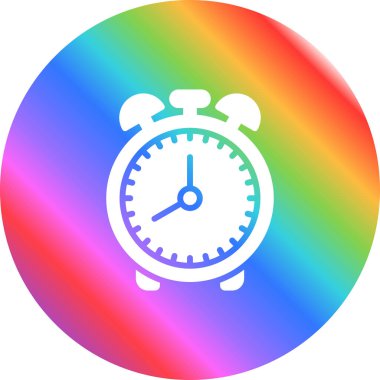 Alarm saati web simgesi çizimi