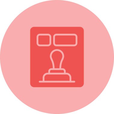 Modern Pul Aracı simgesinin vektör çizimi   