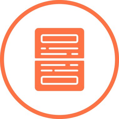 belge web simgesi, vektör illüstrasyonu