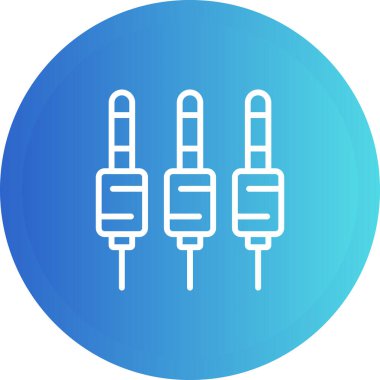 Video Kablo simgesi, basit biçim