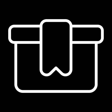 kutusu web simge vektör çizim 