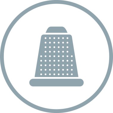 grater simgesi, web basit illüstrasyon