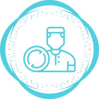 user icon, vector illustration simple design