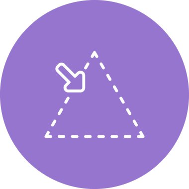 Simge, vektör illüstrasyonu basit tasarımı seç