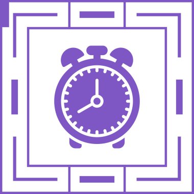 Alarm saati web simgesi çizimi