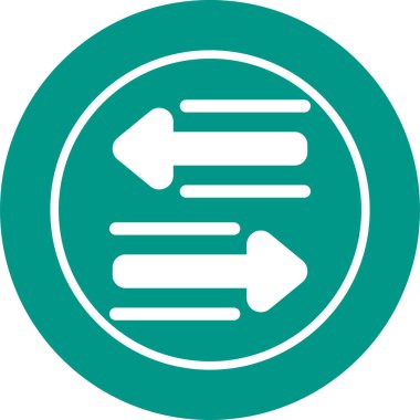 ok simgesi, vektör illüstrasyonu 