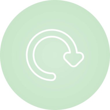 Sembolü çevir. Web simgesi basit tasarım