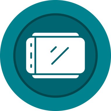 Grafik Tableti modern simgesinin vektör illüstrasyonu