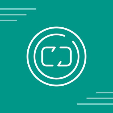 Beyaz Arkaplan Üzerine Modern Vektör Resmini Tekrarla  