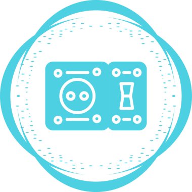 Anahtarı simge vektör çizim