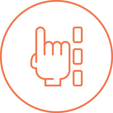 Seçim web simgesi vektör illüstrasyonuName