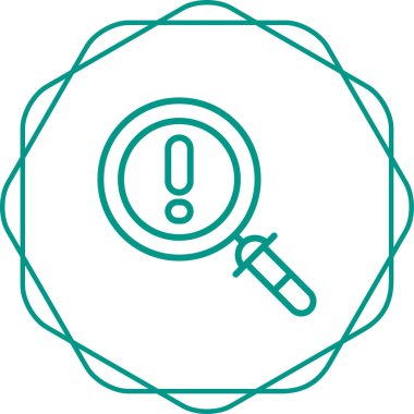 Uyarı, uyarı simgesi vektör illüstrasyonu 