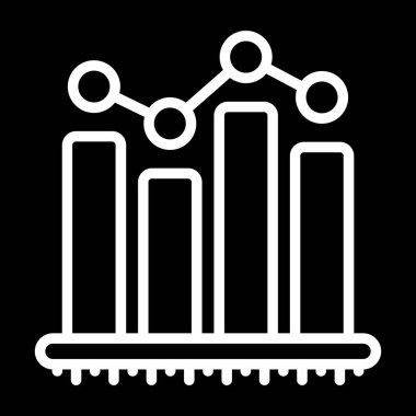 analiz, vektör analiz simgesi resimleme