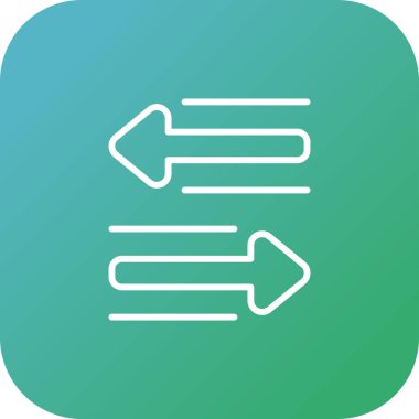 ok simgesi, vektör illüstrasyonu 