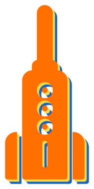 Modem simgesi web basit illüstrasyon