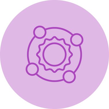 güneş web simgesi basit tasarım 