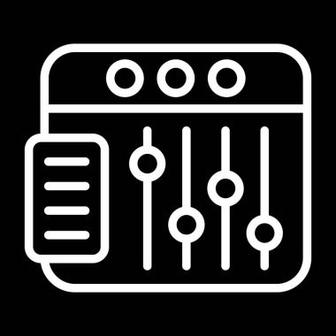 Moda biçimi izole edilmiş arkaplanda tarayıcı simgesi