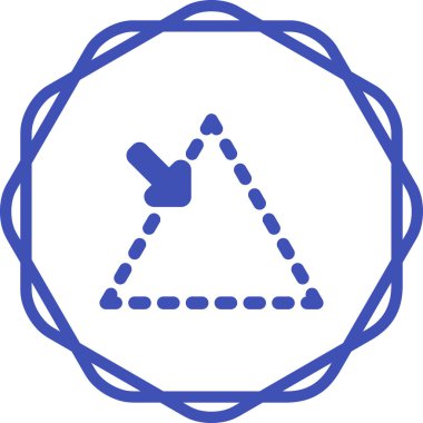 Simge, vektör illüstrasyonu basit tasarımı seç