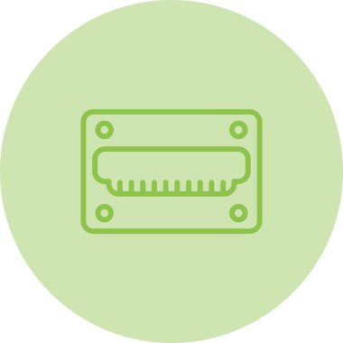 hdmi simgesi, web tasarımı için resimleme