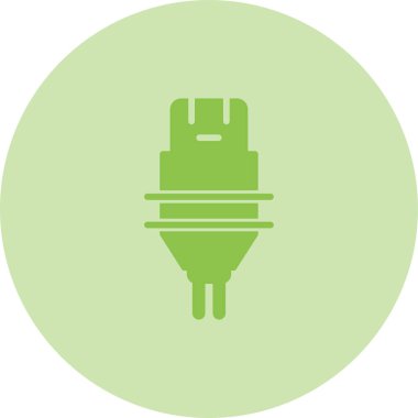 Fiş. Web simgesi basit illüstrasyon