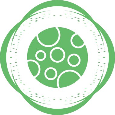 Ay ağ simgesinin vektör illüstrasyonu