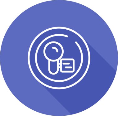 Video Kamera Çemberi Simgesi, vektör illüstrasyonu  