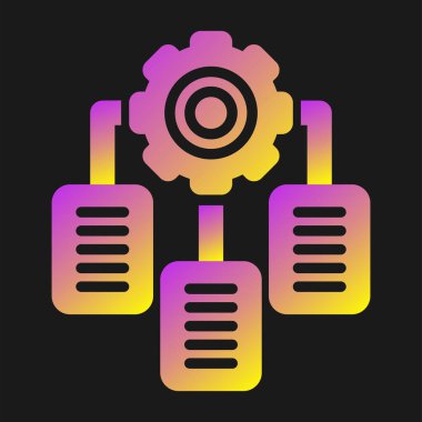 Teknik veri kavramı, iş verimliliği, evrak işleri. Belge Bütünleşme simgesi beyaz arkaplanda izole edildi.