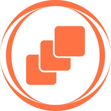 Katman simgesinin web illüstrasyonu