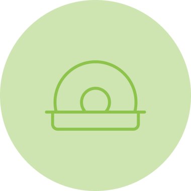 Cd Sürücüsü simgesi, vektör illüstrasyonu basit tasarım