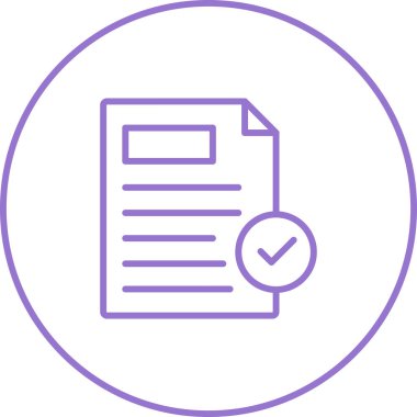  Kabullenme web simgesi vektör illüstrasyonu