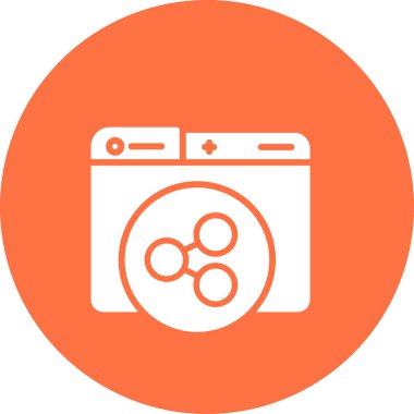 Web simgesini basit bir illüstrasyonla paylaş