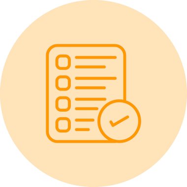 vektör simgesi Servis Seviye Anlaşması, illüstrasyon 