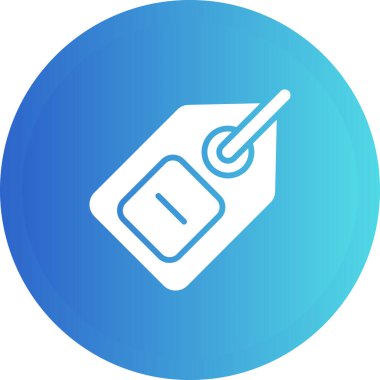 etiket web simgesi vektör illüstrasyonu 