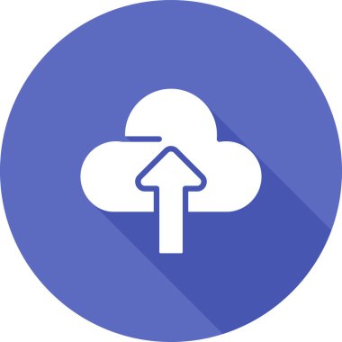 Sunucu simgesi, vektör illüstrasyonu basit tasarım