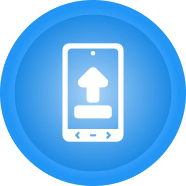 Web simge vektör çizim upload