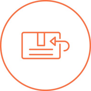 Ürün geri çağırma simgesi vektör illüstrasyonu 