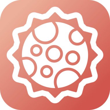 güneş web simgesi basit tasarım 