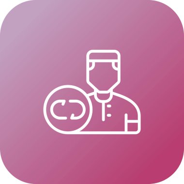 user icon, vector illustration simple design