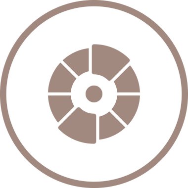 Belge Renk Ağı vektör illüstrasyonu