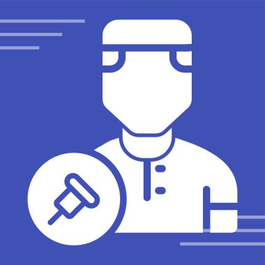 user icon, vector illustration simple design