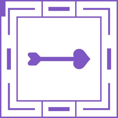 ok simgesi, vektör illüstrasyonu 