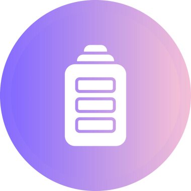 pil ağ simgesi, basit vektör illüstrasyonu