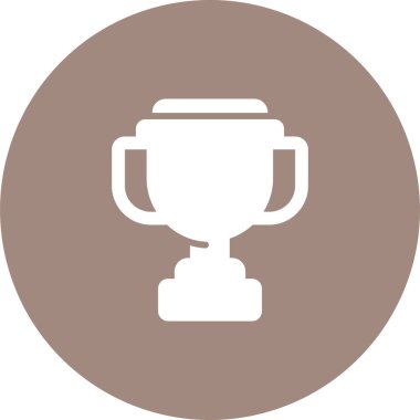 Kupa simge vektör çizim 