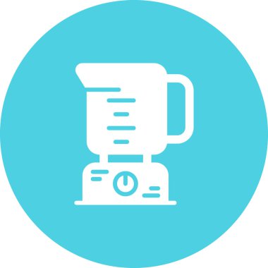 Karıştırıcı ağ simgesinin vektör illüstrasyonu