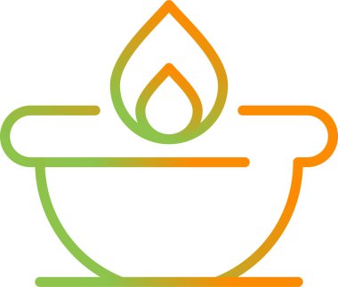 Çorba. Web simgesi basit tasarım