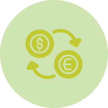 para Satım simge vektör çizim 