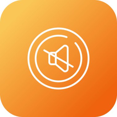 Ses hoparlörü web illüstrasyonu