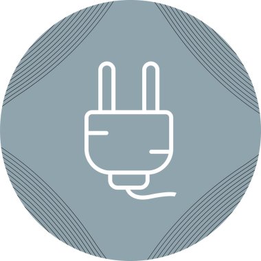 Fiş. Web simgesi basit illüstrasyon