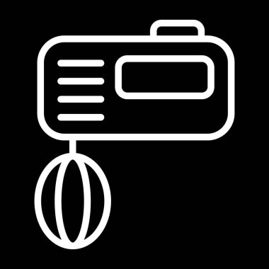 Fıçı mutfak simgesi, vektör illüstrasyonu 